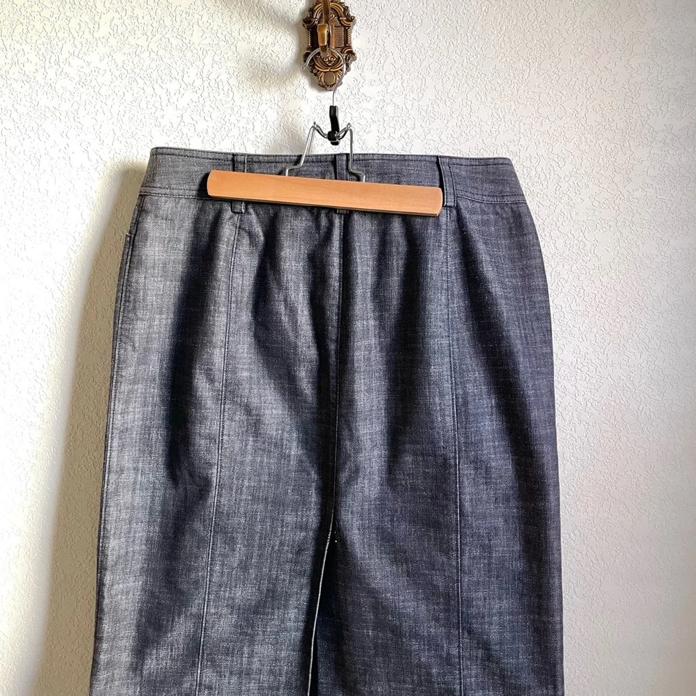 J. Crew Charcoal Skirt - Picture 2 of 3
